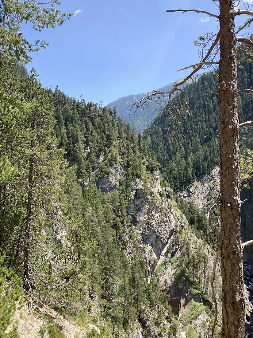 Bärentritt in der Zügenschlucht